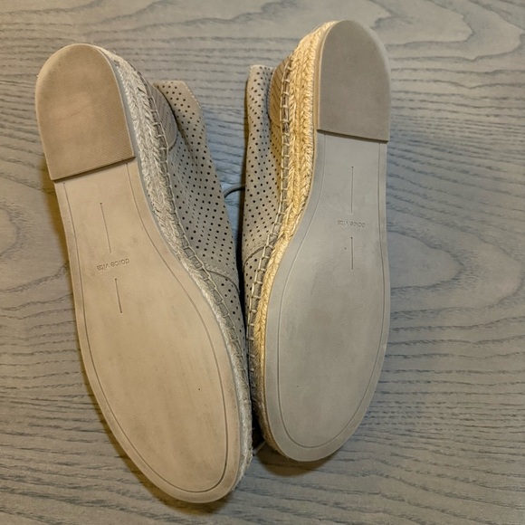 Dolce Vita Perforated Suede Espadrille Sneakers - Tan - Size 8.5 - Picture 6 of 6